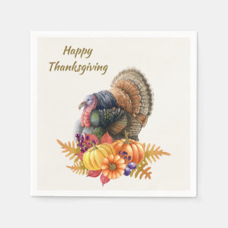 Kalcunkar Pumpa Thanksgiving Servett