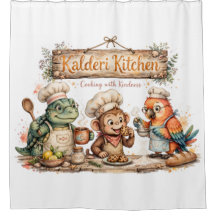 Kalderi Kindness Kitchen Duschdraperi