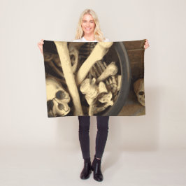 Kaldron av ben. fleecefilt