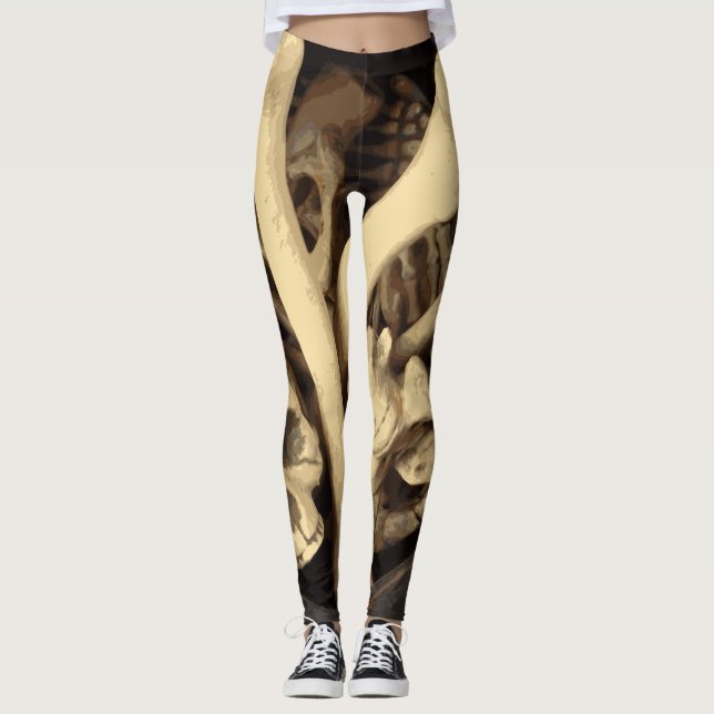 Kaldron av ben. leggings (Framsida)