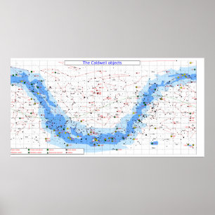 Kaldwell Catalog Star-diagram Poster