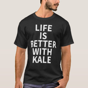 Kale Apparel - Lustigt bästa Kale Älskare Design T Shirt