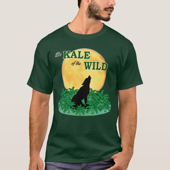 Kale av vilden tee shirt (Framsida)