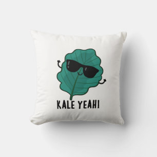 Kale Ja Funny Veggie Pun Kudde