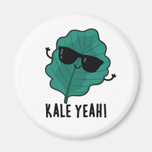 Kale Ja Funny Veggie Pun Magnet