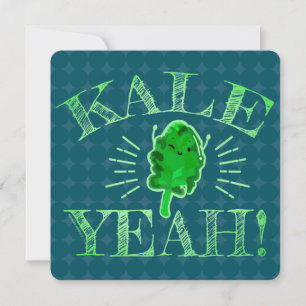 Kale Ja! - Kale Pun Julkort