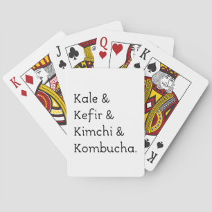 Kale Kefir Kimchi Kombucha Casinokort