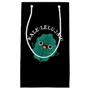 Kale-lelujah Funny Veggie Kale Pun Mörk BG