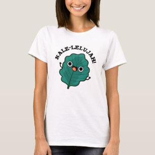 Kale-lelujah Funny Veggie Kale Pun T Shirt