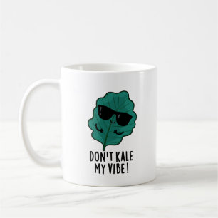 Kale My Vibe Funny Veggie Pun Kaffemugg