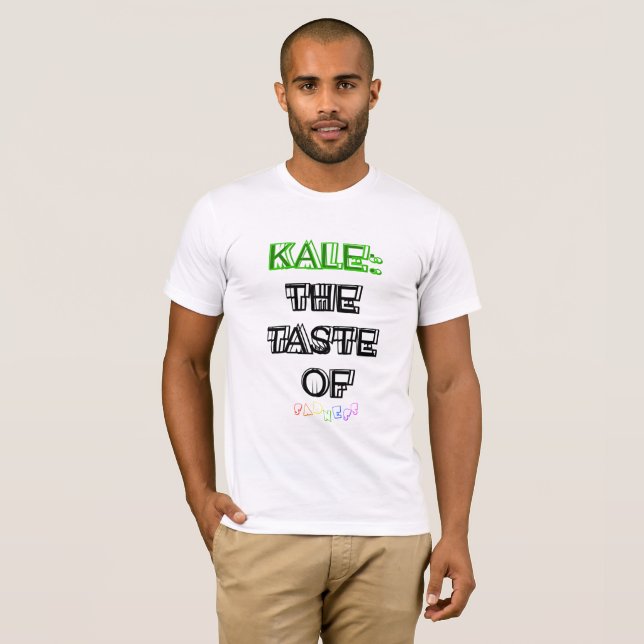 Kale: smaken av sorgsenheten t shirt (Hel framsida)