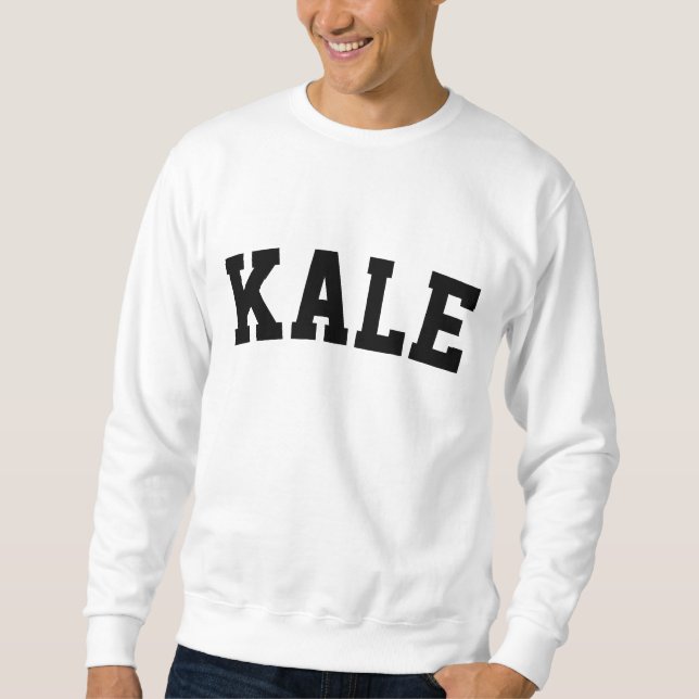 KALE Universiteten T-shirts Lång Ärmad Tröja (Framsida)