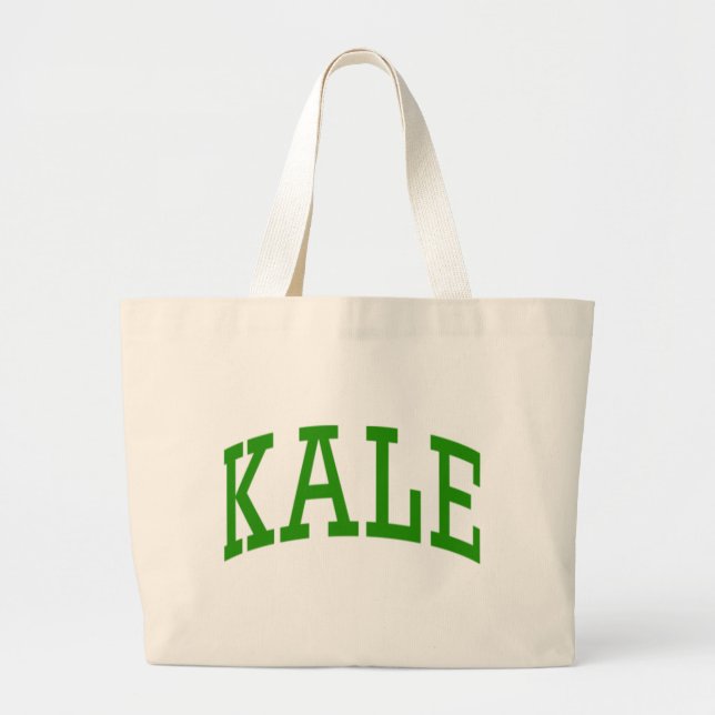 KALE VEGAN | VEGETARIAN JUMBO TYGKASSE (Framsidan)