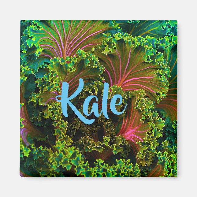 Kale Vegetable Magnet (Framsidan)