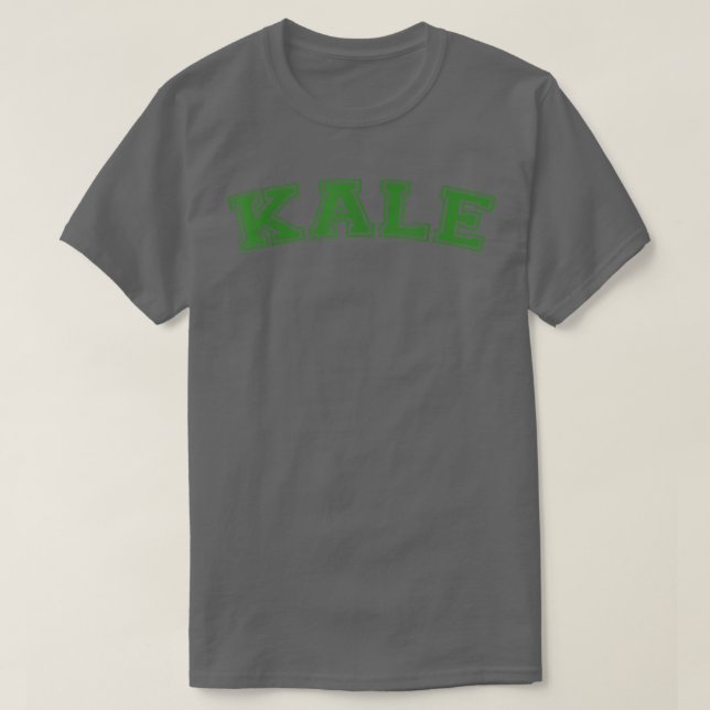 Kale Vegetarian Vegan Eat Kale Tee (Design framsida)