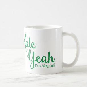 Kale Yeah mig förmiddagVeganmugg Kaffemugg