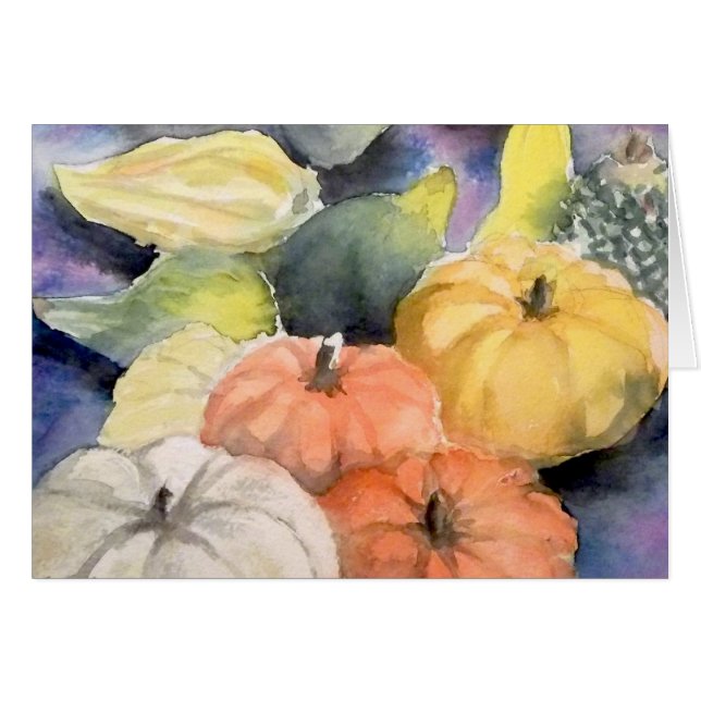 Kalebasser -2 hälsningskort (Framsidan Horizontal)