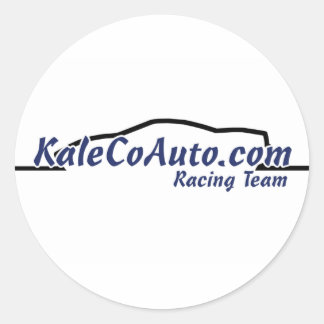 KaleCoAuto Tävla Team! Runt Klistermärke