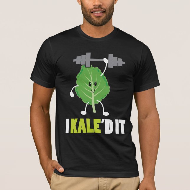 Kaled det - idrottshall för Kale för T Shirt (Framsida)