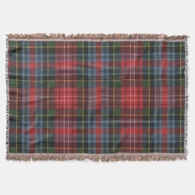 Kaledonien Modern Original Scottish Tartan Mysfilt (Framsidan)