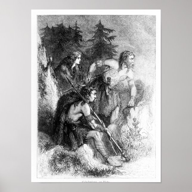 Kaledonier eller bilder poster (Framsidan)