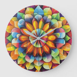 Kaleidescope Stor Klocka