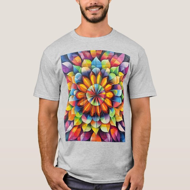 Kaleidescope T Shirt (Framsida)