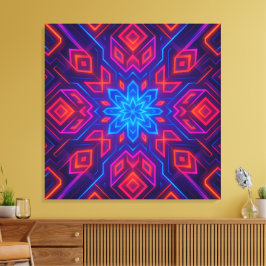 Kaleido Dreams | Vibrant Abstrakt Canvas Wall Art