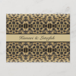 KaleidoCheetah, anpassad Vykort