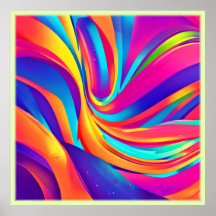 Kaleidoscope Abstrakt Burst Artwork