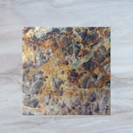 Kaleidoscope Agate Stone Mönster Kakelplatta