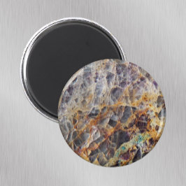 Kaleidoscope Agate Stone Mönster Magnet