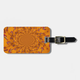 Kaleidoscope Anchor Art Skriv ut Bagagebricka