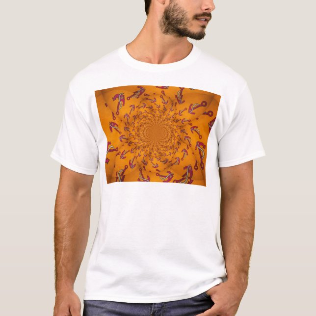 Kaleidoscope Anchor Art Skriv ut Tröja (Framsida)