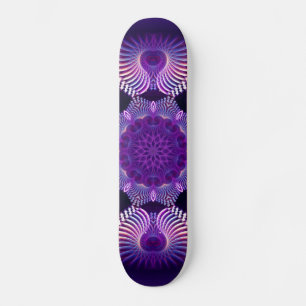 Kaleidoscope Apophysis Flower I Skateboard Bräda 20,5 Cm