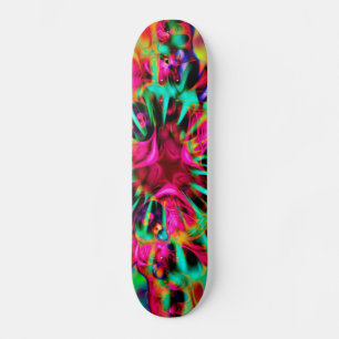 Kaleidoscope Apophysis Fractal Art - I Skateboard Bräda 20 Cm