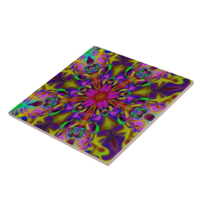 Kaleidoscope Apophysis Fractal Art - II Kakelplatta (Sidan)