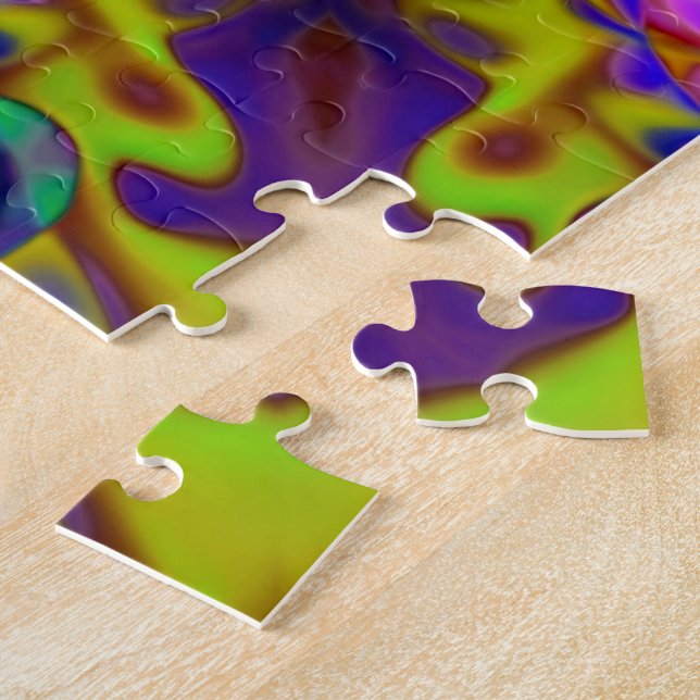 Kaleidoscope Apophysis Fractal Art - II Pussel (Sidan)
