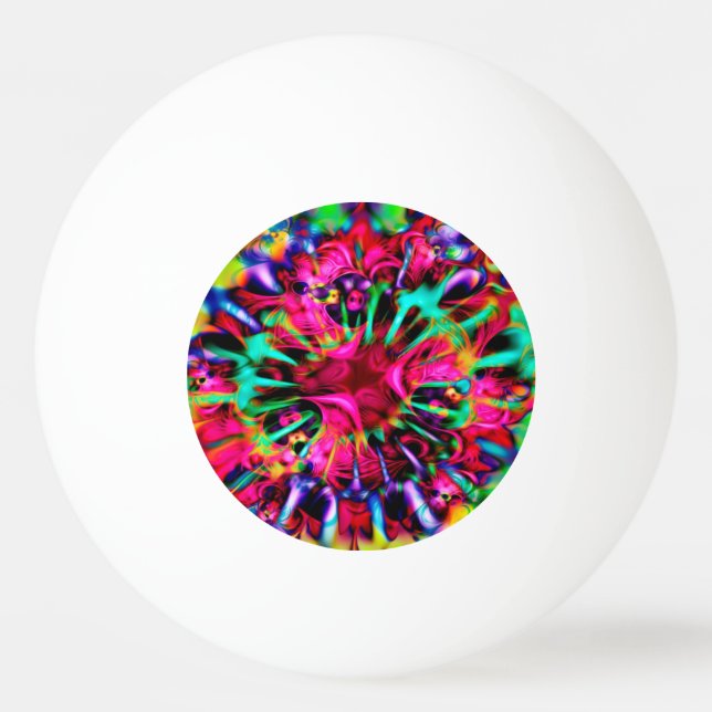 Kaleidoscope Apophysis Fractal I Pingisboll (Baksidan)