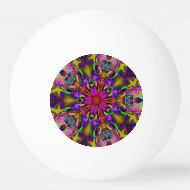 Kaleidoscope Apophysis Fractal II Pingisboll (Baksidan)