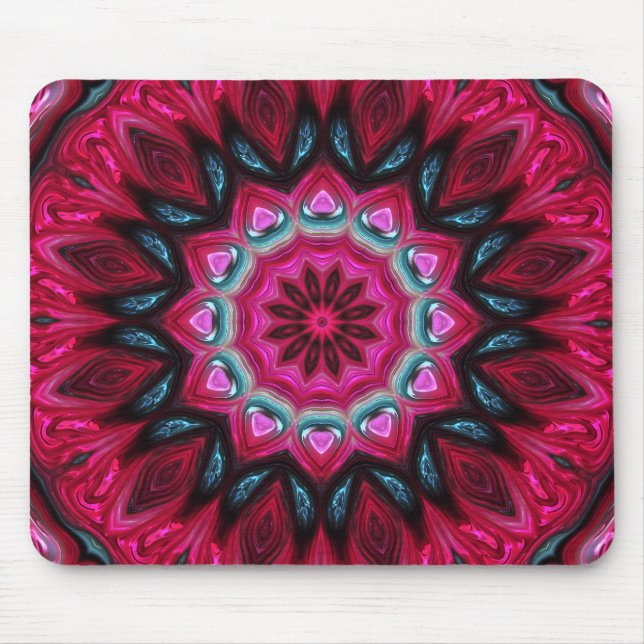 Kaleidoscope Art 6 Mousepad Musmatta (Framsidan)