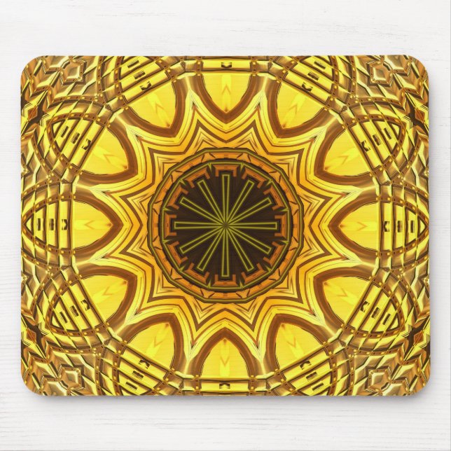 Kaleidoscope Art 8 Mousepad Musmatta (Framsidan)