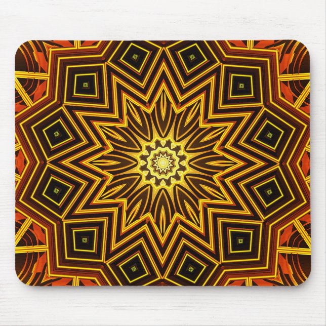 Kaleidoscope Art 9 Mousepad Musmatta (Framsidan)