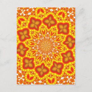 Kaleidoscope Art Vykort
