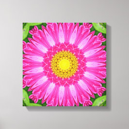 Kaleidoscope Aster Canvastryck