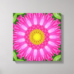 Kaleidoscope Aster Canvastryck