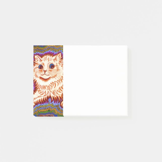 Kaleidoscope Cat Post-it Block (Framsida)
