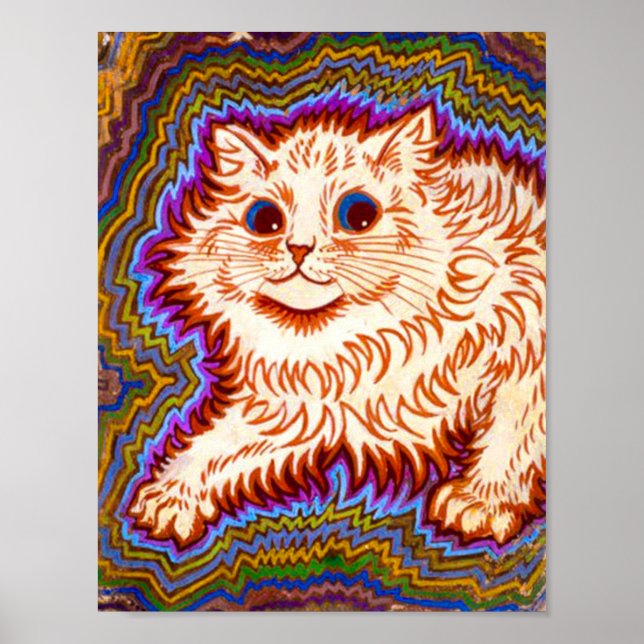 Kaleidoscope Cat Poster (Framsidan)