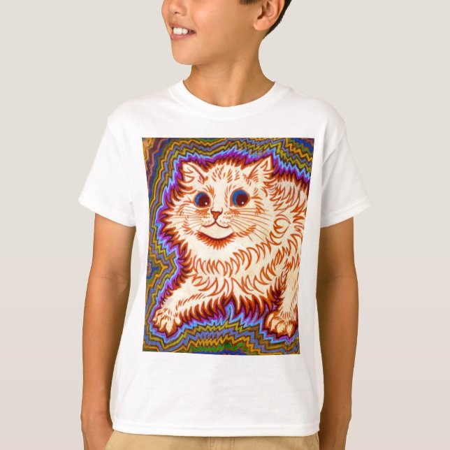 Kaleidoscope Cat T Shirt (Framsida)