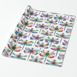 Kaleidoscope Dragonflies Presentpapper